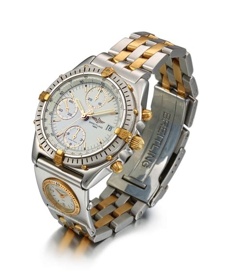 breitling gold steel|Breitling stainless and yellow gold.